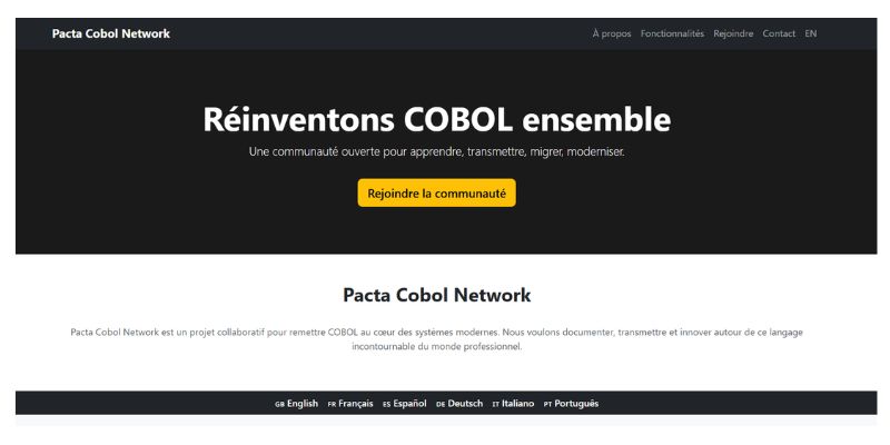 Le projet Pacta Cobol Network